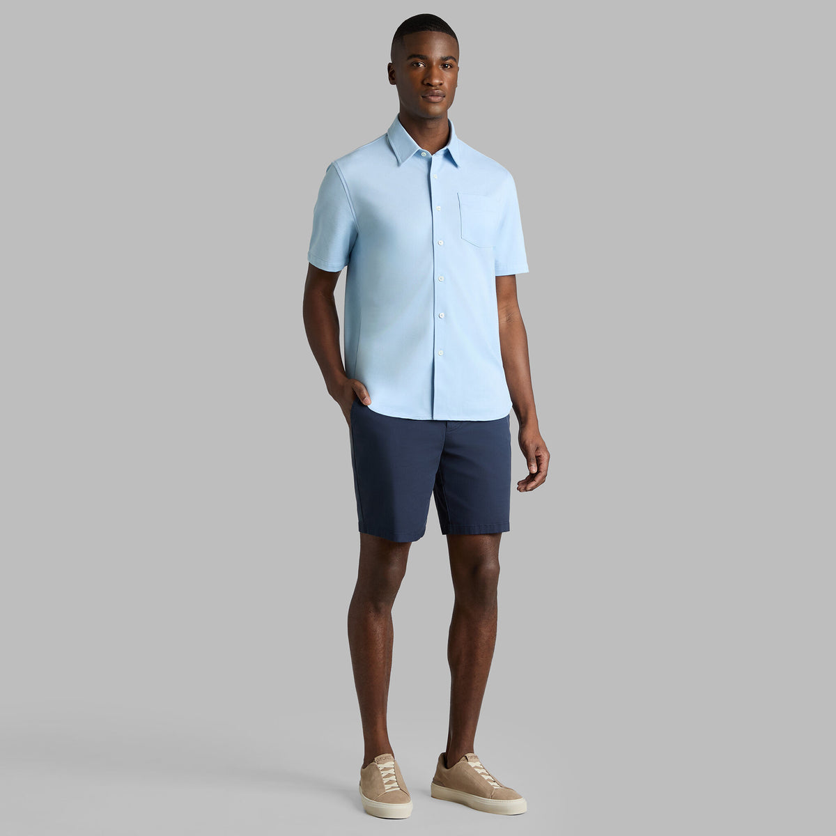 G/FORE OXFORD PIQUÉ SHIRT