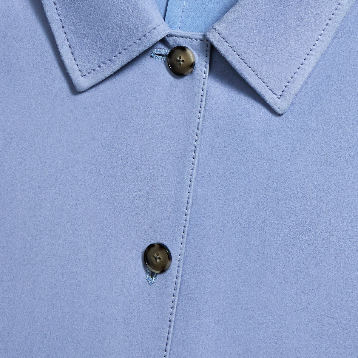 G/FORE RELAXED FIT SUEDE SHIRT JACKET