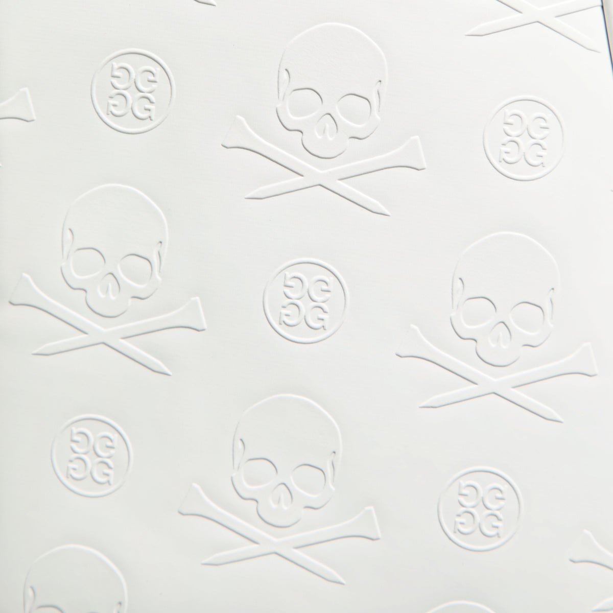 G/FORE EMBOSSED SKULL & TEES DAYTONA CARRY GOLF BAG