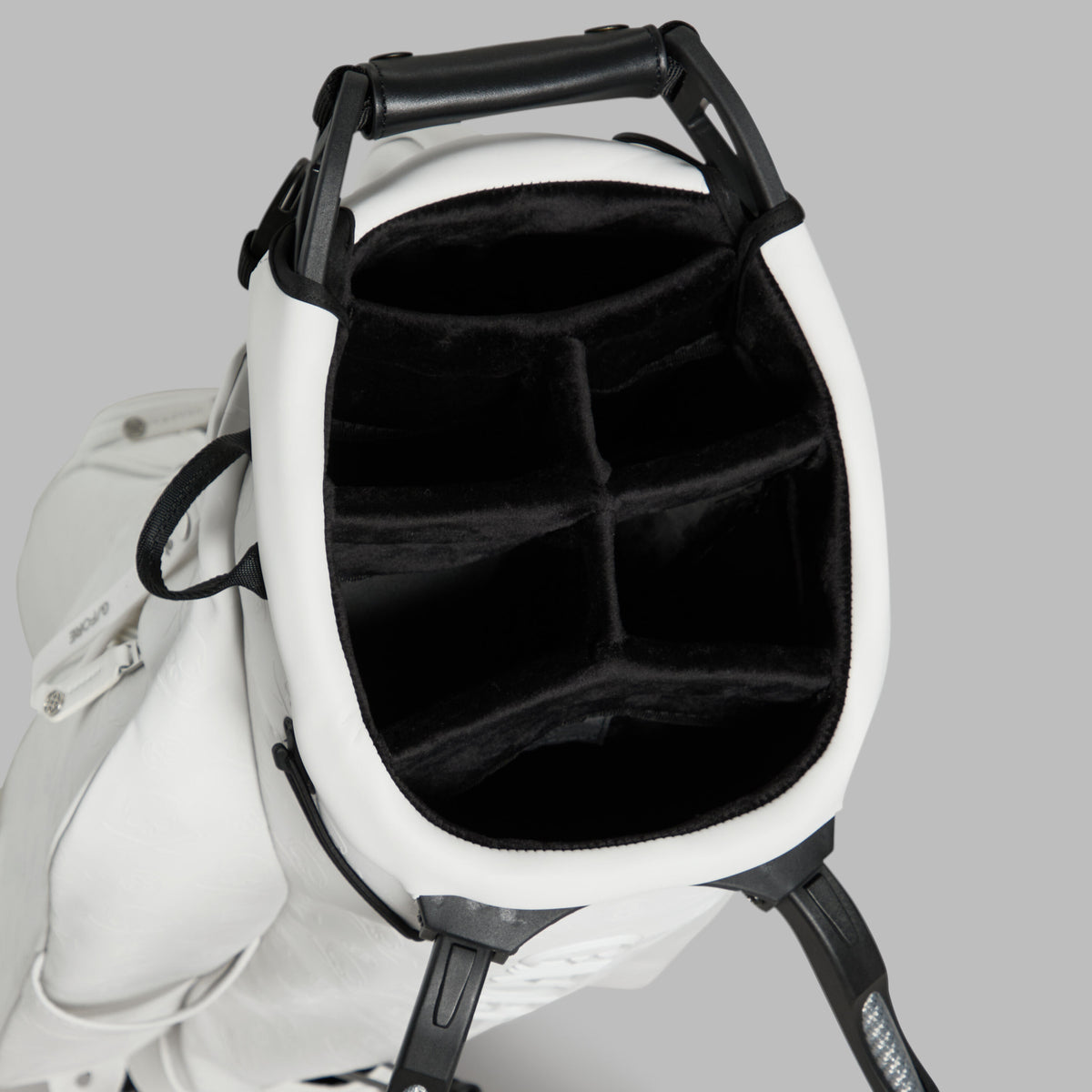 G/FORE EMBOSSED SKULL & TEES DAYTONA CARRY GOLF BAG