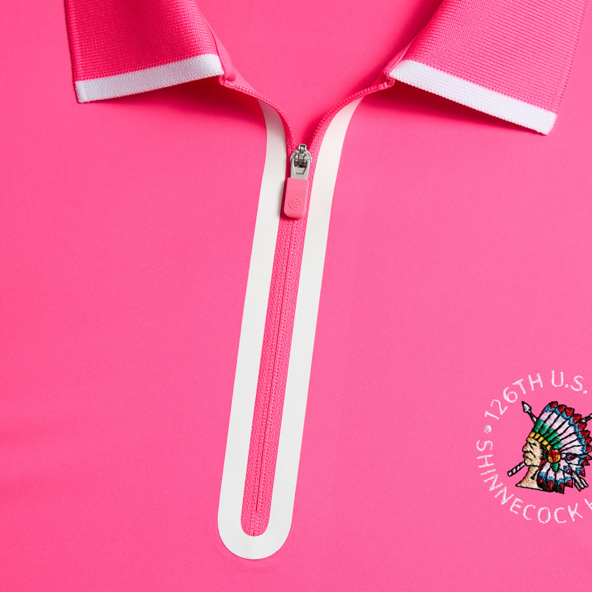G/FORE 2026 U.S. OPEN SOFT TECH JERSEY LONG SLEEVE ZIP POLO