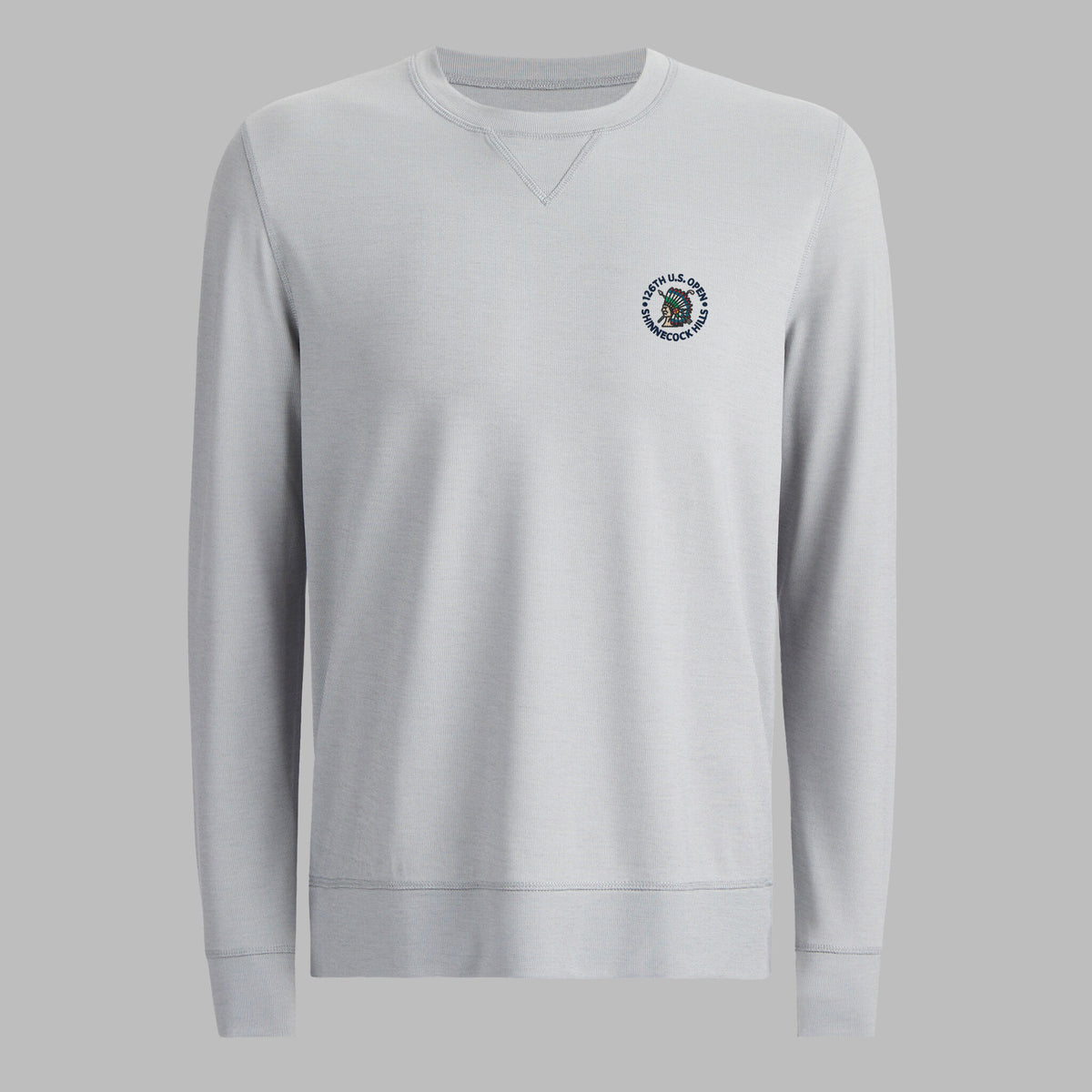 G/FORE LTD RELEASE 2026 U.S. OPEN PERFORMANCE PIQUÉ CREWNECK LAYER