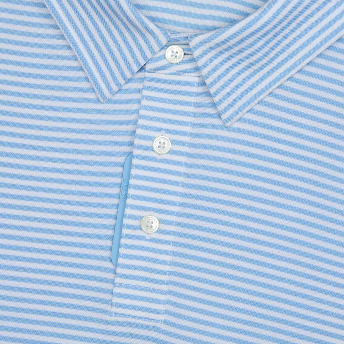 G/FORE ALL PLAY STRIPE STRETCH KNIT POLO