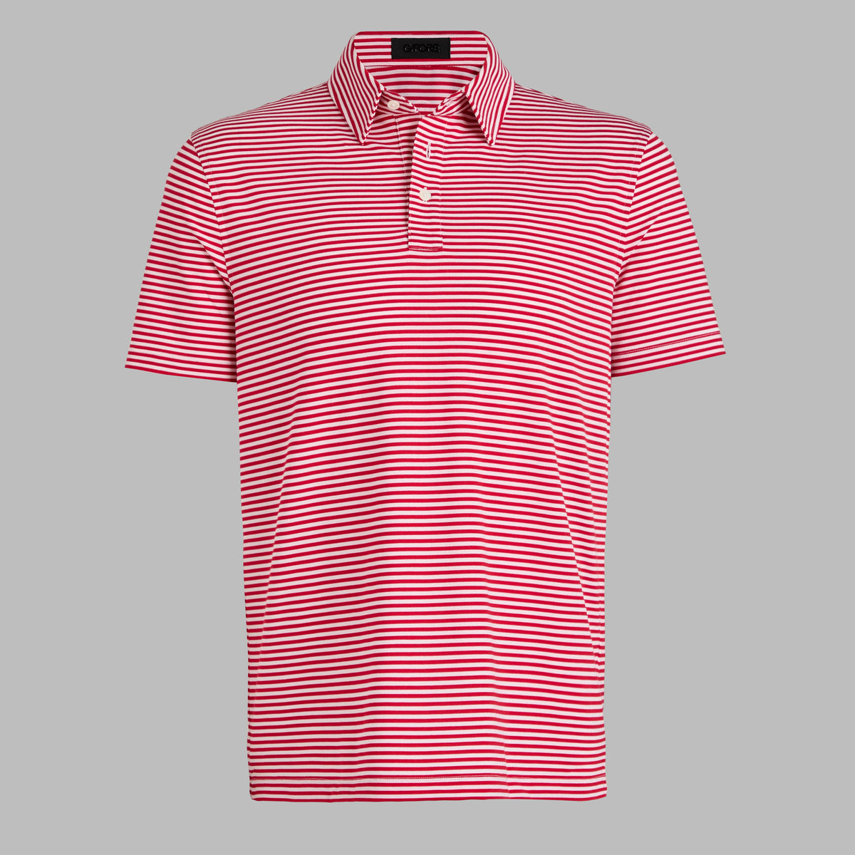 G/FORE ALL PLAY STRIPE STRETCH KNIT POLO