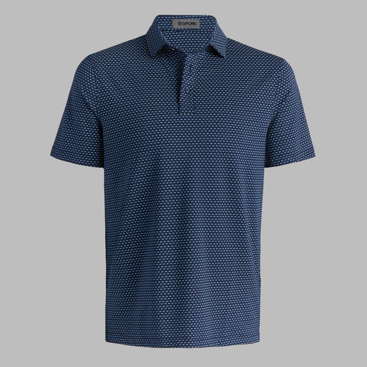 G/FORE GEO ALL PLAY STRETCH KNIT POLO