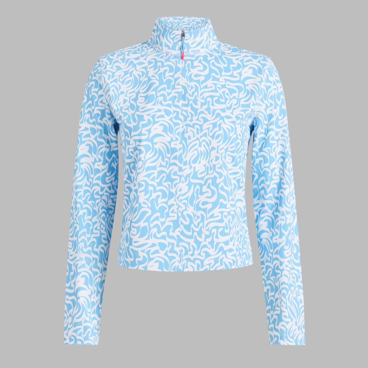 G/FORE SCRIBBLE PERFORMANCE TWILL 1/4 ZIP TOP