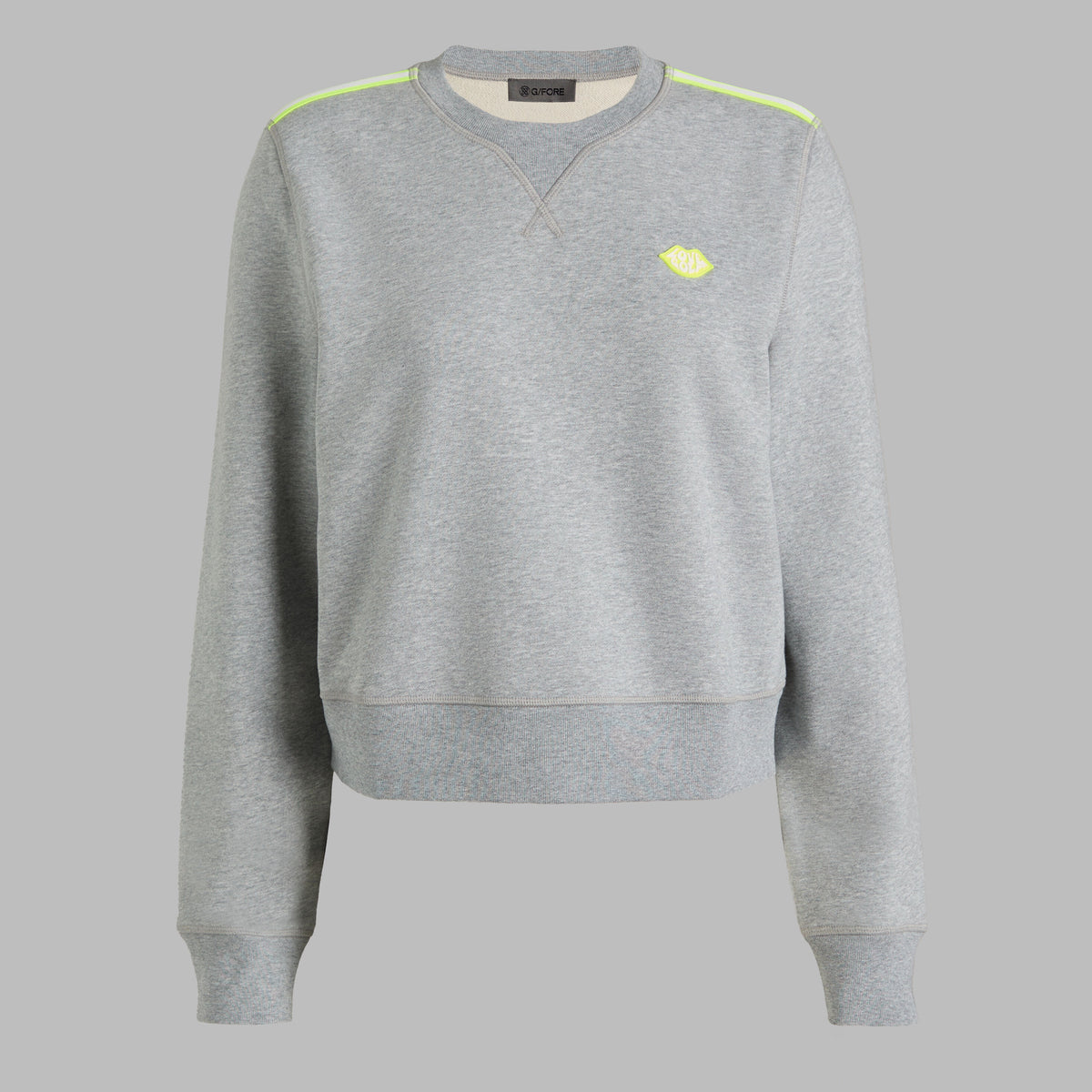 G/FORE BRUSHED BACK FRENCH TERRY SWEATSHIRT