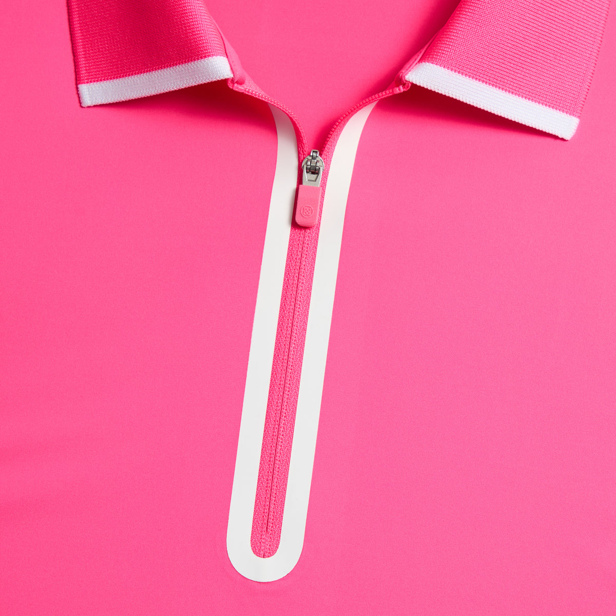 G/FORE SILKY TECH NYLON LONG SLEEVE 1/4 ZIP POLO