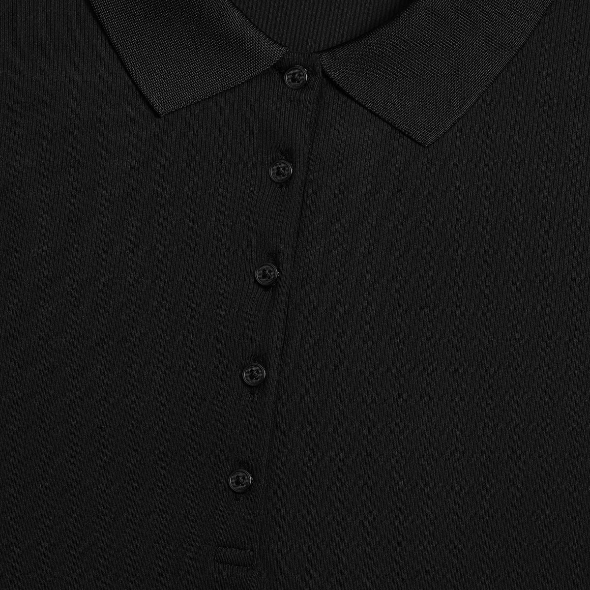 G/FORE RIBBED TECH NYLON LONG SLEEVE POLO