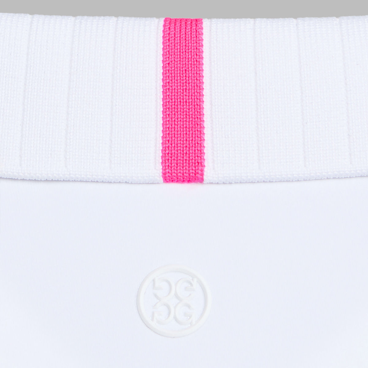 G/FORE PLEATED COLLAR SILKY TECH NYLON SLEEVELESS POLO