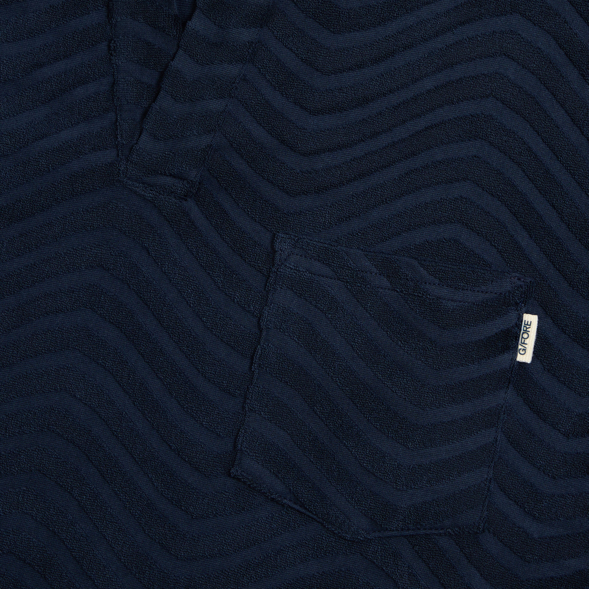 G/FORE LTD RELEASE SWELL TERRY JACQUARD POLO