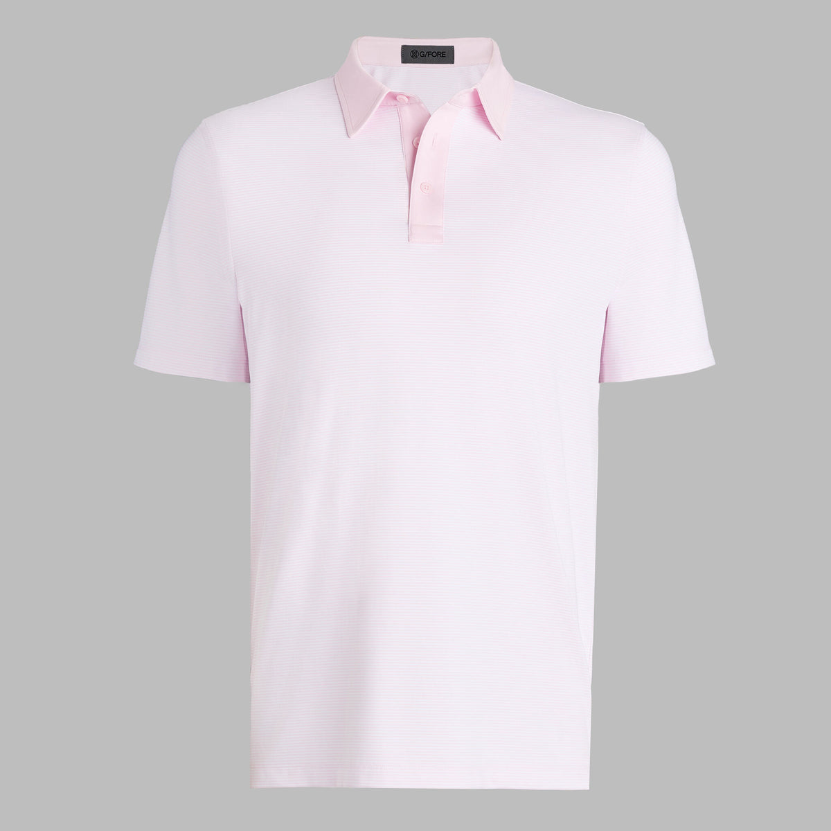 G/FORE FEEDER STRIPE FINE TECH JERSEY POLO