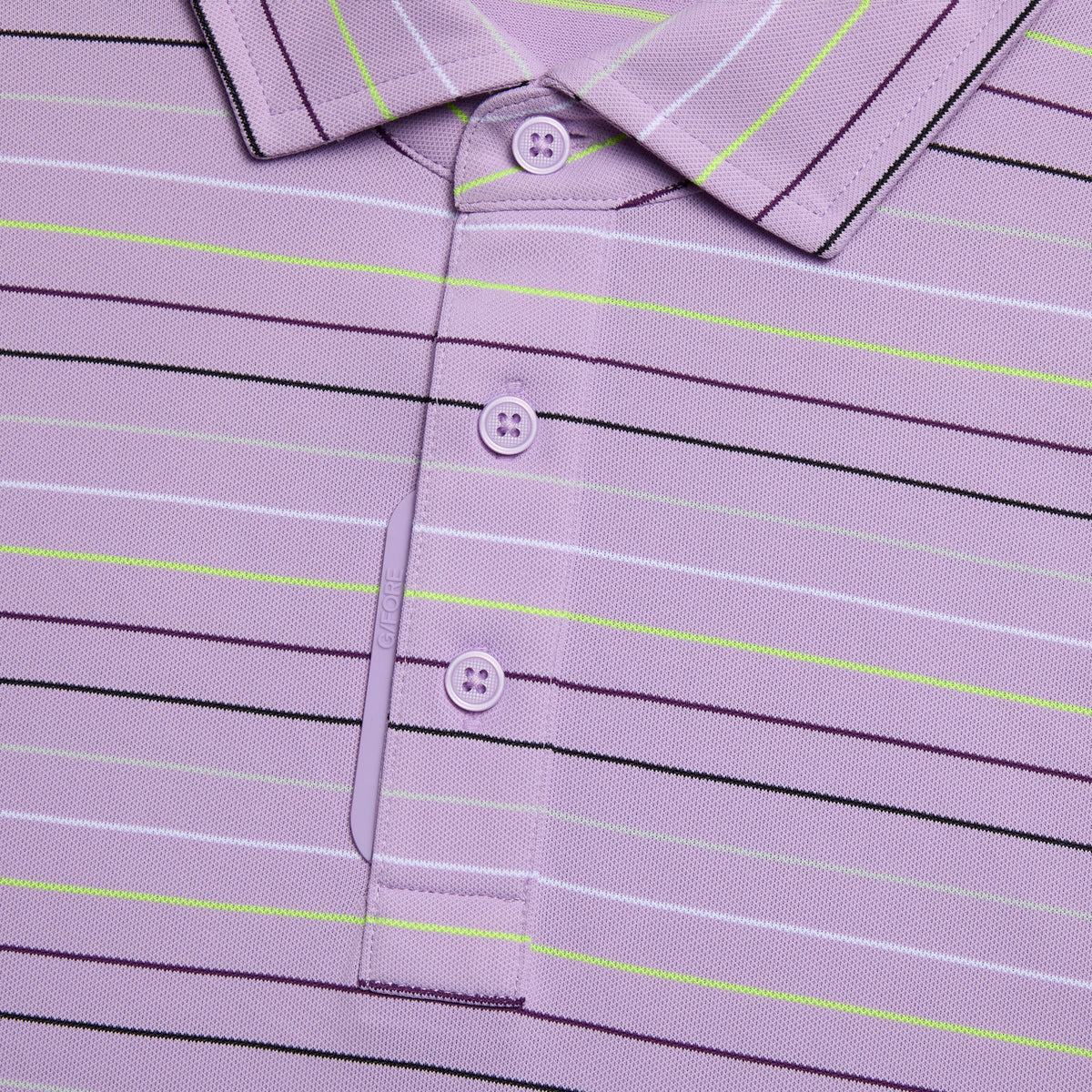 G/FORE MULTI STRIPE TECH PIQUÉ PERFORMANCE POLO