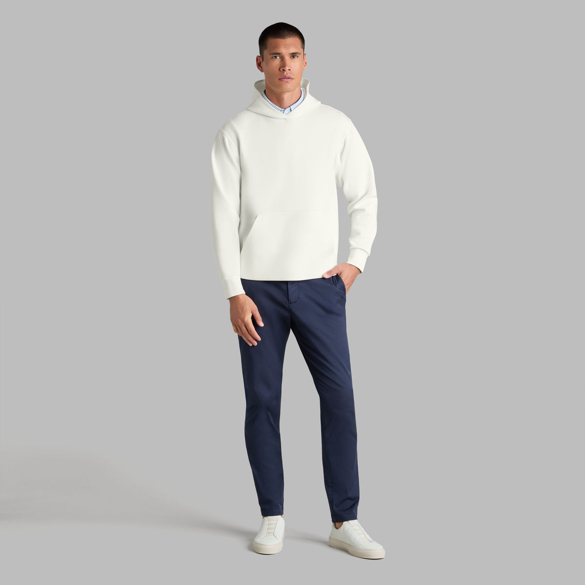 G/FORE COTTON BLEND SCUBA HOODIE