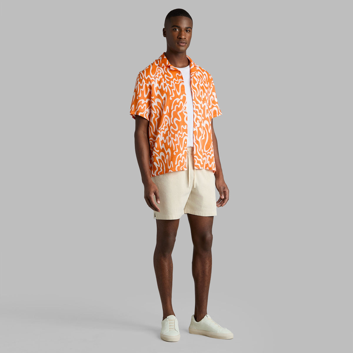 G/FORE LTD RELEASE BEACHSIDE LINEN DRAWSTRING SHORT
