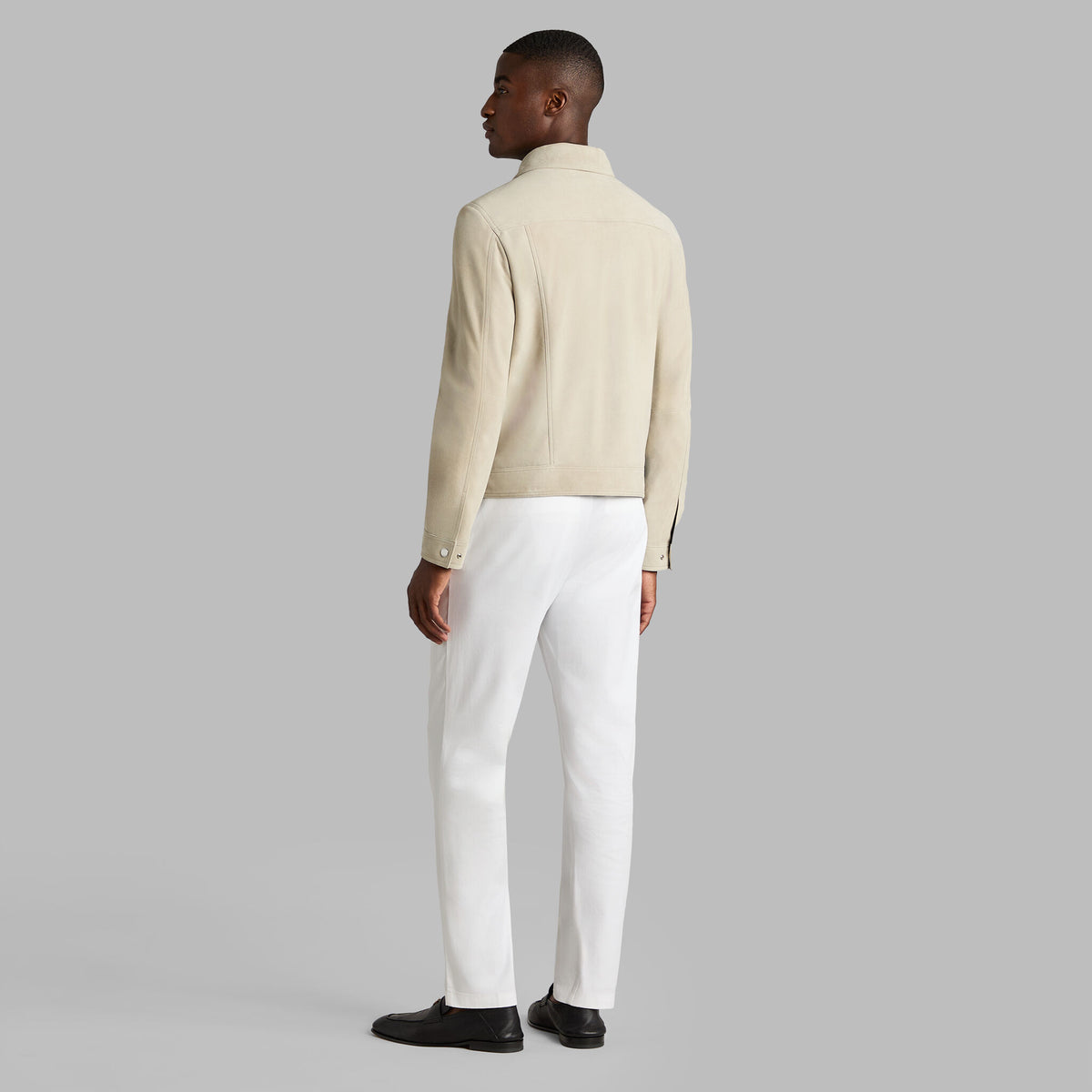 G/FORE SUEDE TRUCKER JACKET