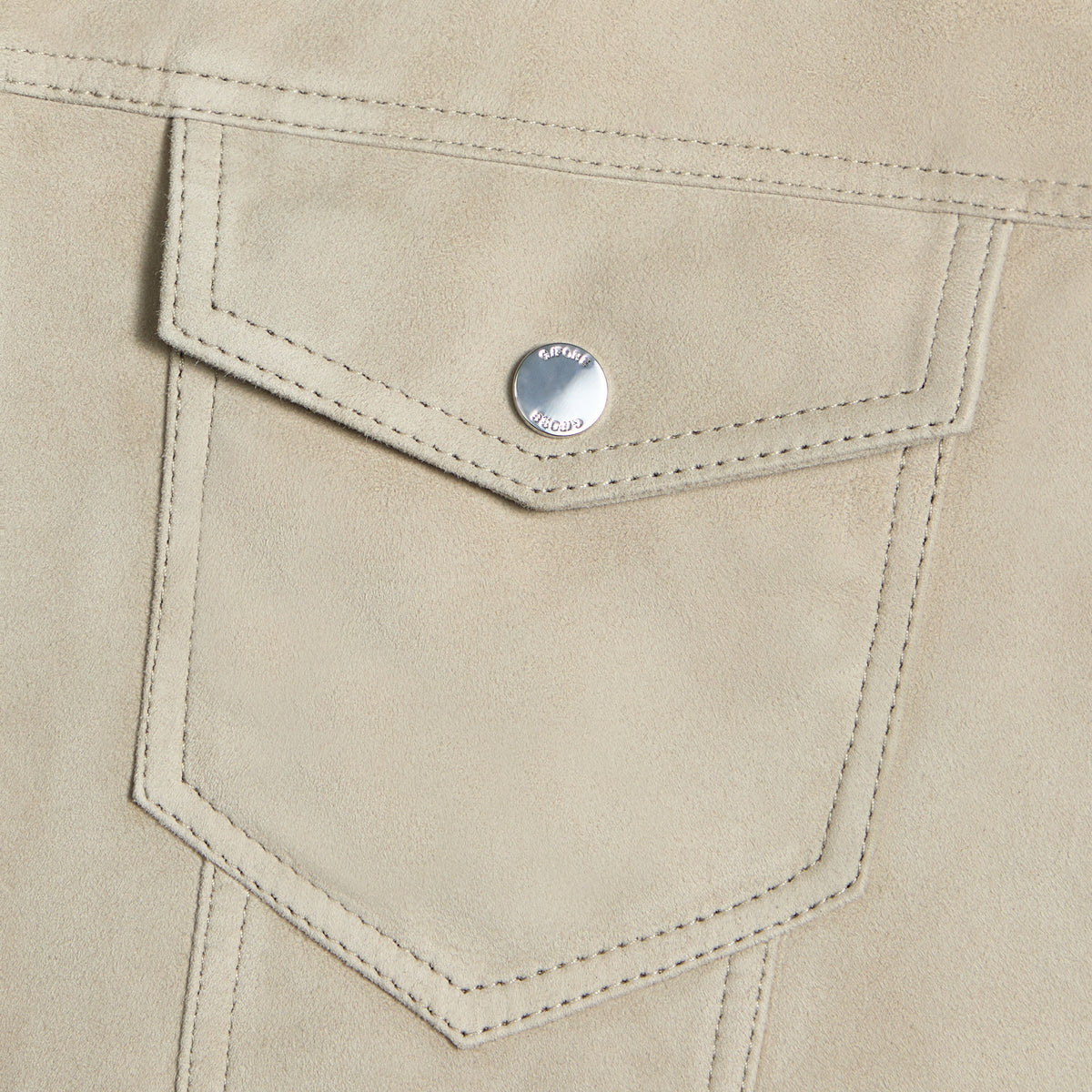 G/FORE SUEDE TRUCKER JACKET