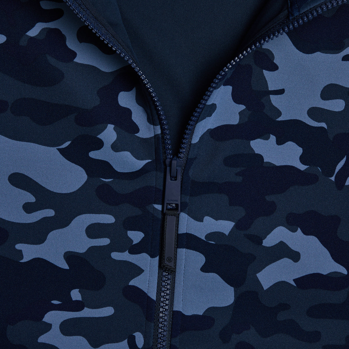 G/FORE DOUBLE KNIT CAMO VEST