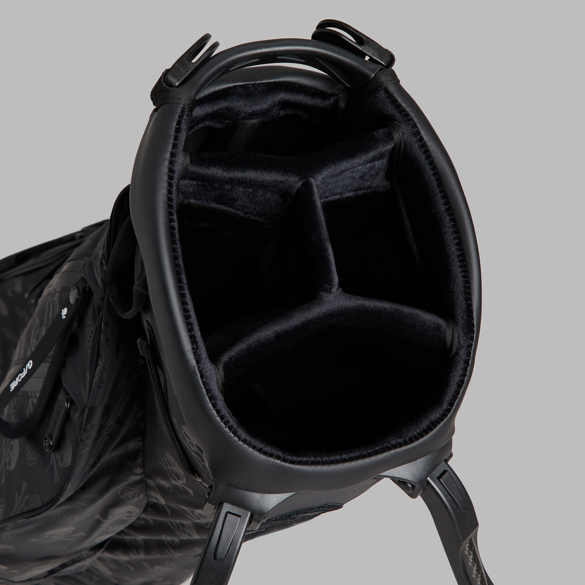 G/FORE SCRAMBLE SKULL & TEES PARACHUTE CARRY GOLF BAG