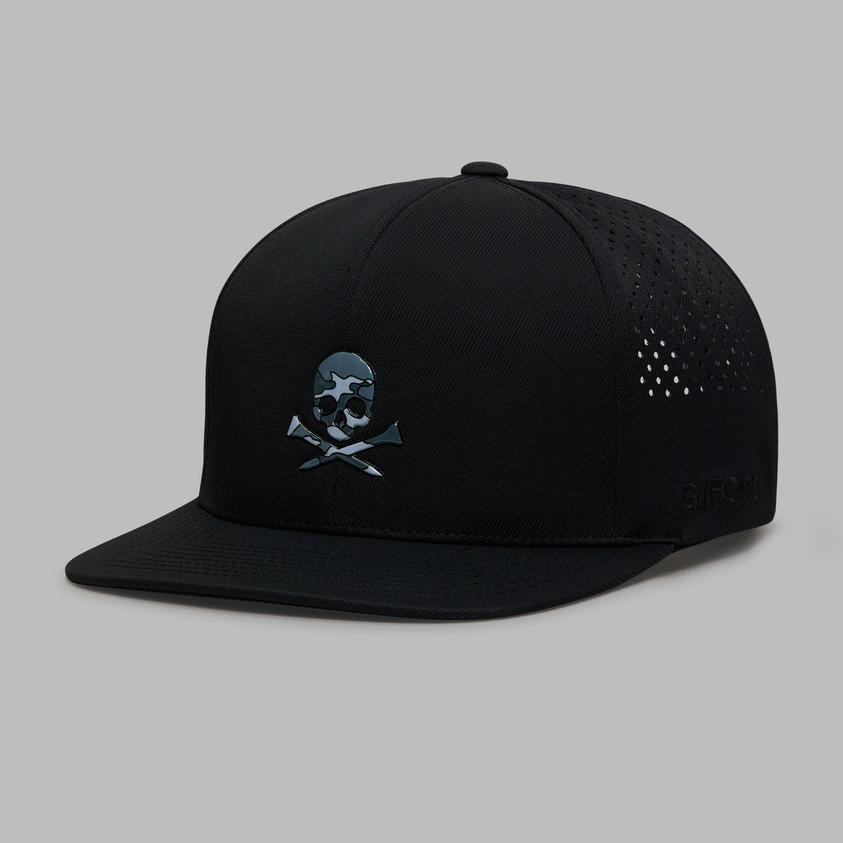G/FORE SKULL & TEES PERFORATED DELTA HAT