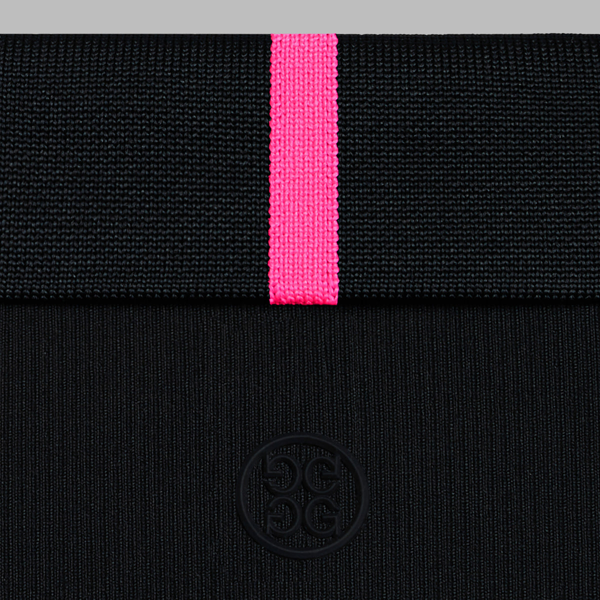 G/FORE RIBBED TECH NYLON LONG SLEEVE POLO