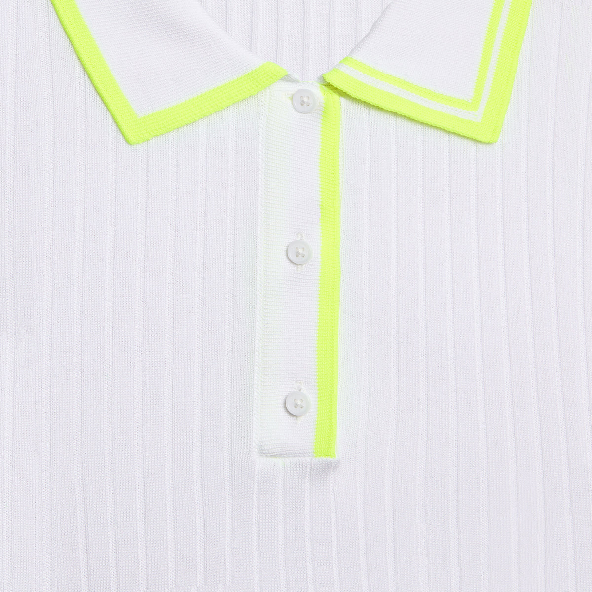 G/FORE RIBBED KNIT LONG SLEEVE POLO SWEATER
