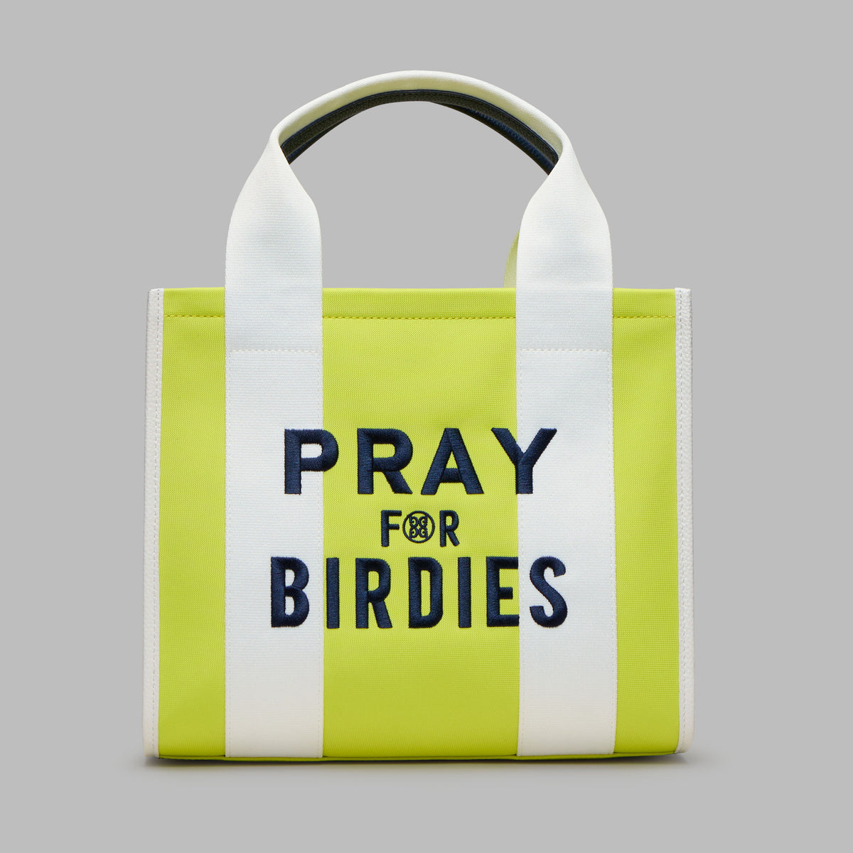 G/FORE PRAY FOR BIRDIES CANVAS SQUARE BAG |ACCESSORIES