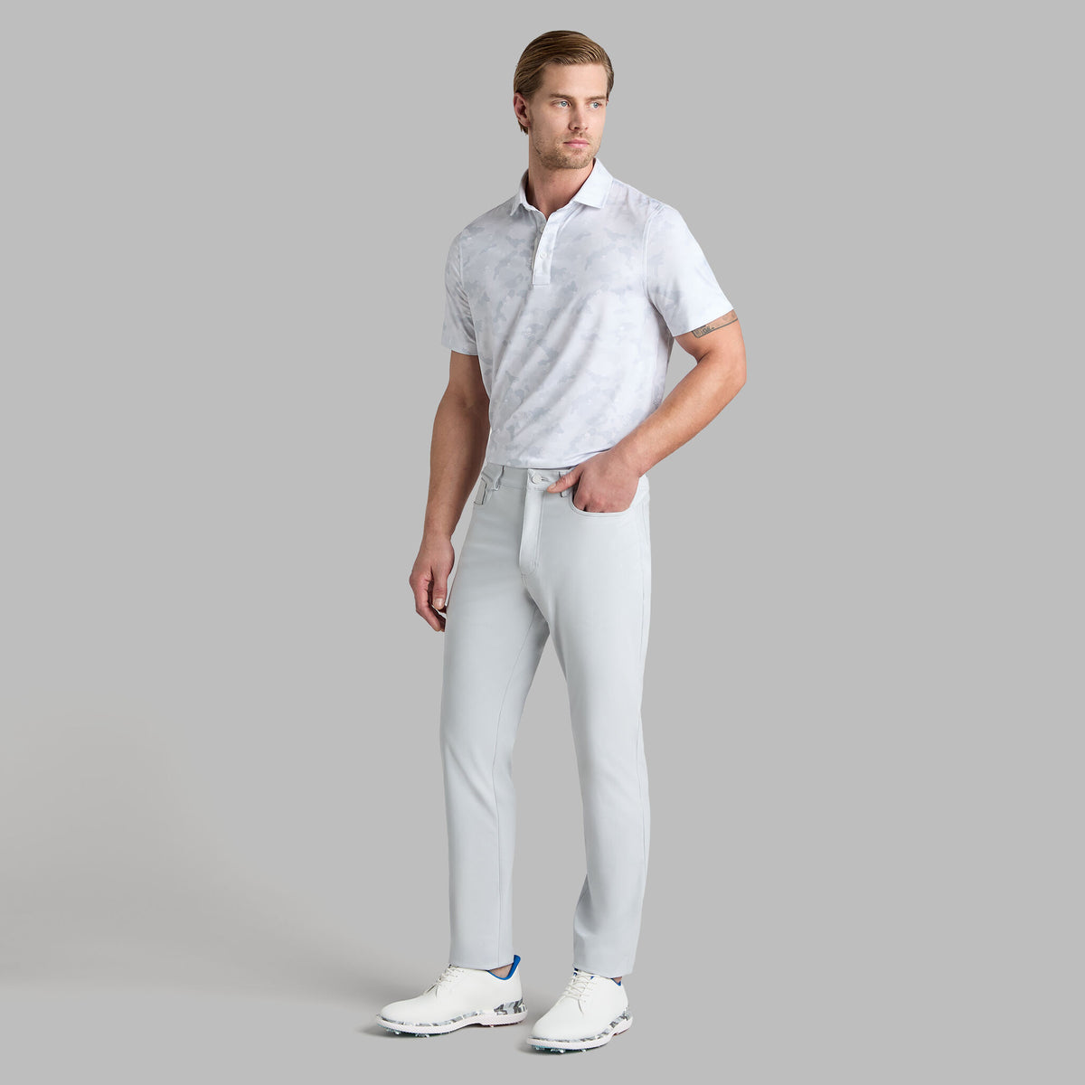 G/FORE ICON CAMO TECH JERSEY POLO